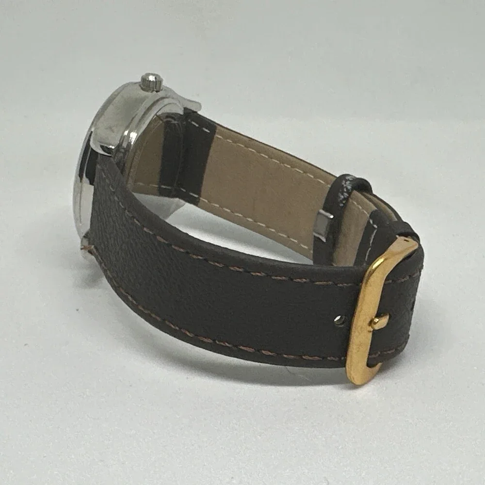 Michael Kors Colette MK6069 Womens Brown Leather Analog Dial Quartz Watch HME595